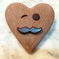 Grand Coeur moustache Lait