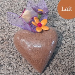 Grand Coeur Brossé Grand Mère Lait