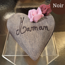 Coeur Grand brossé fête...