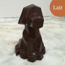 Chien Origami Lait